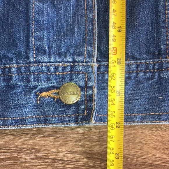 Vintage Women’s Medium Stone Washed Marithe & Francois Girbraud Denim Vest - Picture 8 of 9